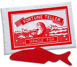 Fortune teller fish, older kids party favour, party favour, tween idea