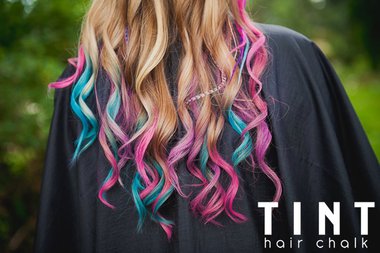 How to Hair Chalk your hair | Encore Kids Parties